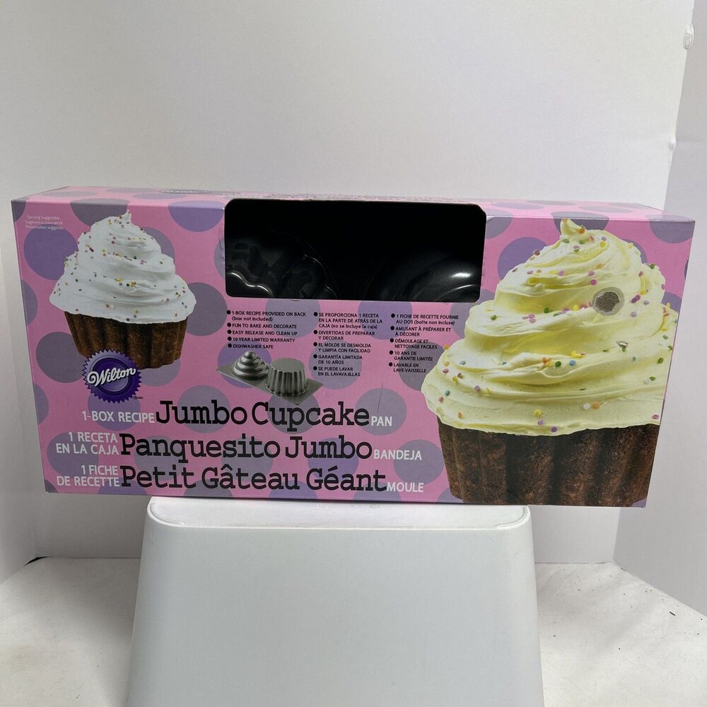 🆕🔥🆕GIANT CUPCAKE‎ PAN New By Wilton Dimensions Decorative Bakeware🆕🔥🆕